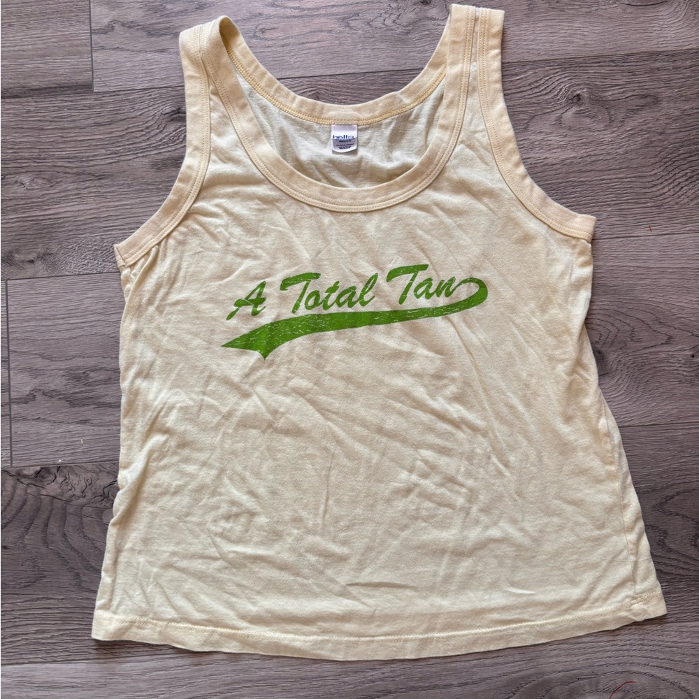 Vintage Bella Yellow Tank Top